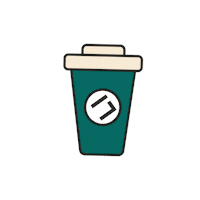 Happy Coffee Sticker by SEVENTIN