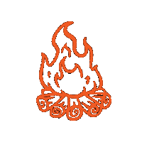 Scout Feu Sticker by EEDF Officiel