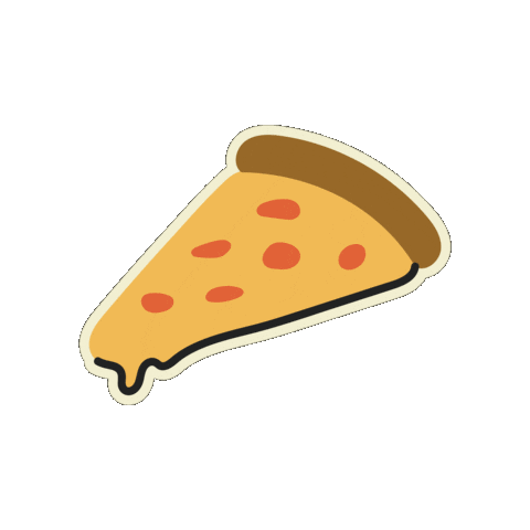 BestPartKids food pizza eat bite Sticker