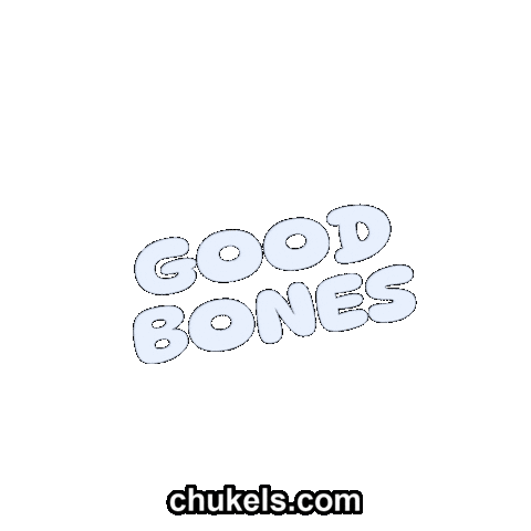 Good Bones Sticker by chukels
