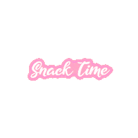 beauty snack time Sticker by Sweats & The City