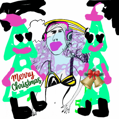Merry Christmas GIF by KaoruHironaka