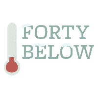 snow freezing Sticker by Mikyla Design