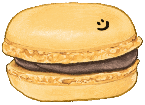 Happy Dessert Sticker by haenaillust