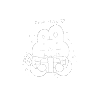 Doodle Hand Drawn Sticker