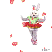 Dance Greeting Sticker by Hong Kong Disneyland