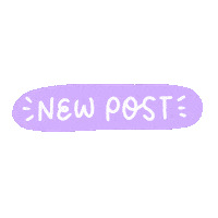 New Post Sticker