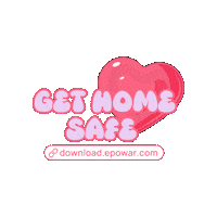 Pink Love Sticker by Epowar