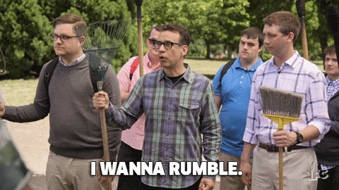 sketch comedy rumble GIF by IFC