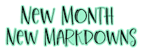 Newmonth Markdowns Sticker by Decorating Outlet