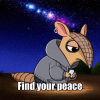 Find Your Peace GIF by Chillo Dillo