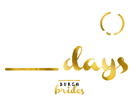 Wedding Gold Sticker by Burgh Brides