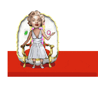 Inspire Marilyn Monroe Sticker by Robodrone
