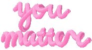 You Matter Sticker