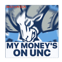 Tar Heels Unc Sticker by Bovada
