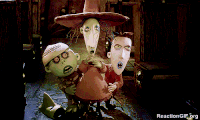 frightened GIF