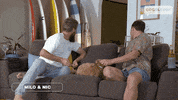 Watching Tv Milo GIF by Gogglebox Australia