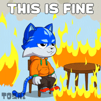 Everything Is Fine Ok GIF by Toshithecat