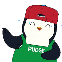 Ha Ha Lol Sticker by Pudgy Penguins