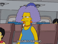 homer unhappy GIF