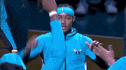 High Five Lets Go GIF by NBA