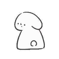 Bunny What Sticker
