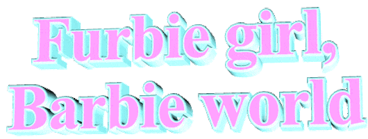 sad barbie Sticker by AnimatedText