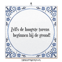 Nl Wijsheid Sticker by Tegelspreuken.nl