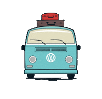 NZKombiHire kombi combi combi van kombi van Sticker
