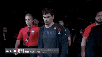 Olivier Aubin-Mercier Sport GIF by UFC