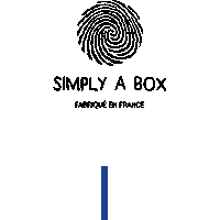 Made In France Love Sticker by Simply a Box