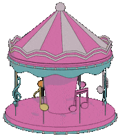 Merry Go Round Fun Sticker by TRIPPIESTEFF