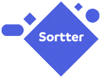 sortter logo sortter sorttercom sortter dot com Sticker