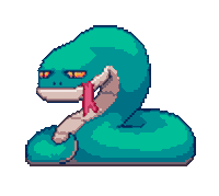 Pixel 8Bit Sticker by Dumativa
