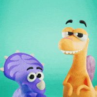 Friendship Dancing GIF by Claynosaurz