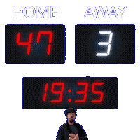 3 Away Sticker