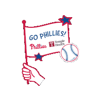 TempleHealthHospital baseball philadelphia phillies temple health Sticker