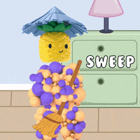 imaginaryones meme nft clean sweep GIF