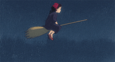 Hayao Miyazaki Majo No Takkybin GIF by Maudit