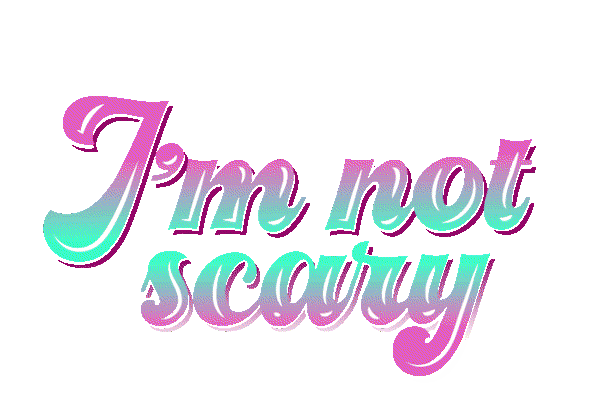 Not Scared Blink Sticker