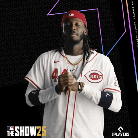 Cincinnati Reds Shrug GIF by MLB The Show