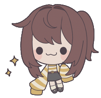 Chibi Crumple Sticker