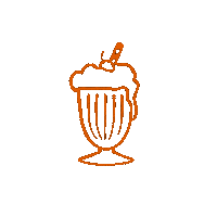 Milk Milkshake Sticker by The milkyway