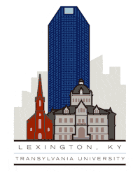 kentucky pioneers Sticker by Transylvania University