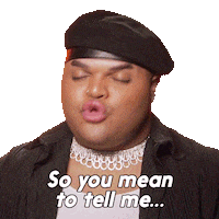 You Mean To Tell Me Season 8 Sticker by Paramount+