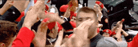 Fan Jumping GIF by Ohio State Athletics