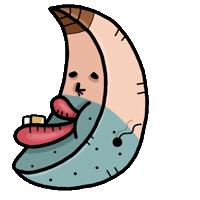 鬼うさ23 Sticker by ONIUSA