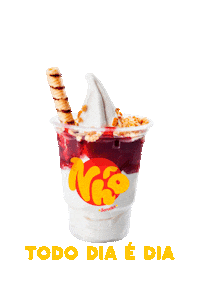 nhosorvetes icecream sorvete sundae sorvetes Sticker