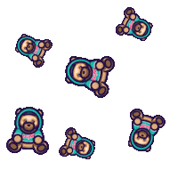 Doja Cat Bears Sticker by Ozuna