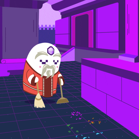 Clean Up Crypto GIF by aavegotchi